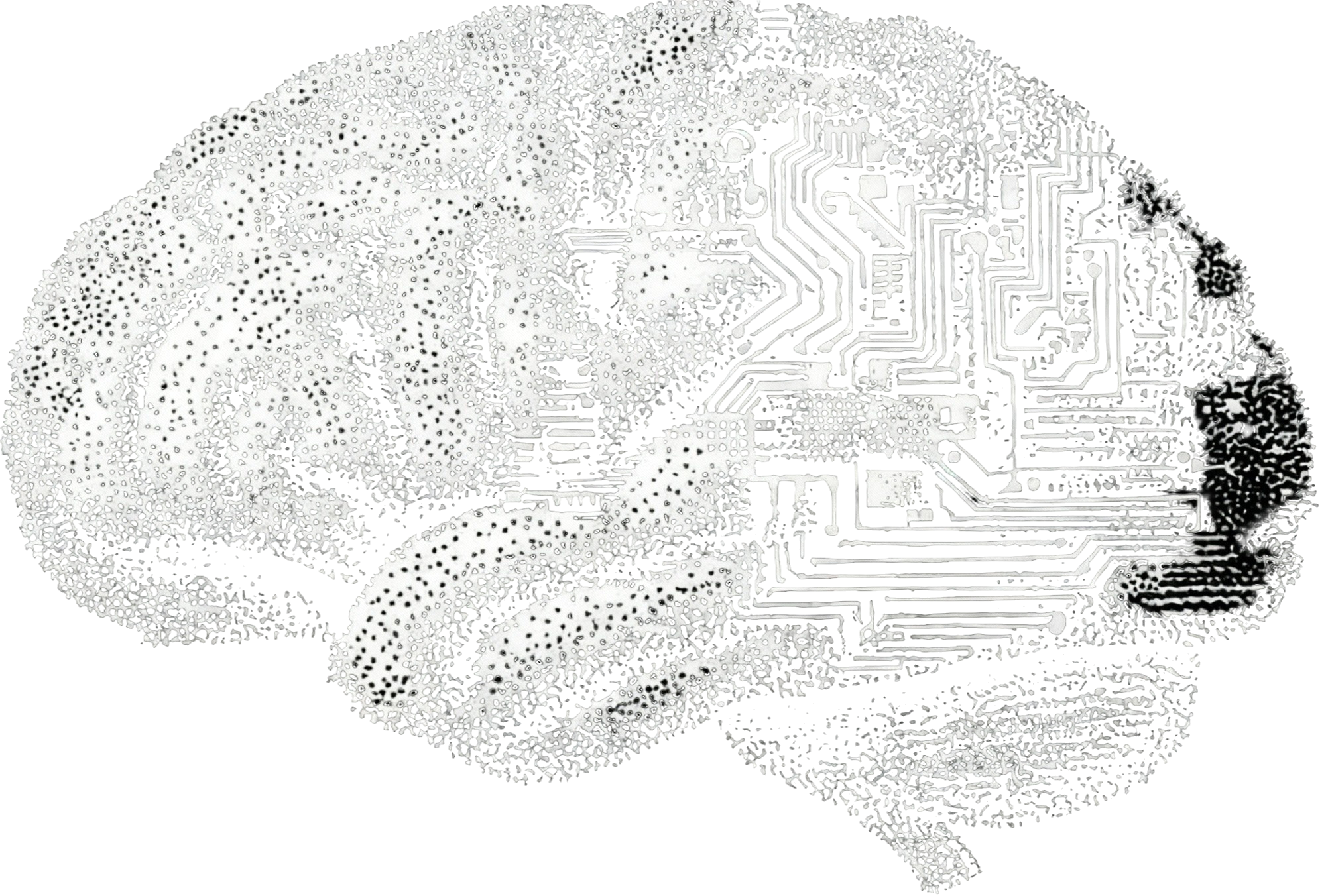 Brain being hijacked by digital distractions including social media, notifications, gaming, and endless content